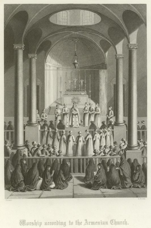 Worship According to the Armenian Church by English School