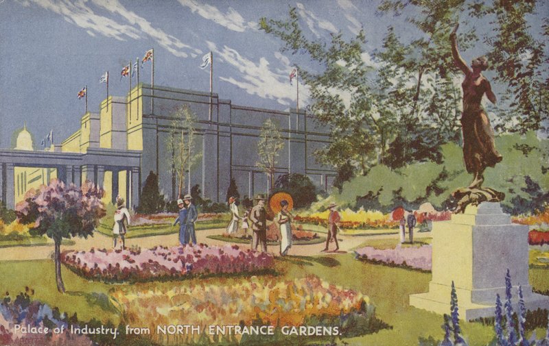 Palace of Industry, British Empire Exhibition, Wembley by Ernest Coffin