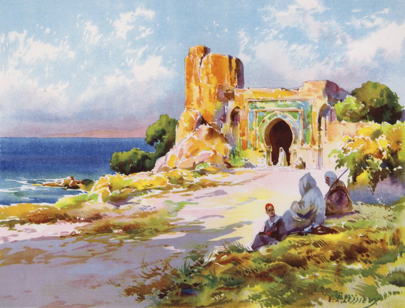 Environs of Rabat, Morocco by Ernest Louis Lessieux