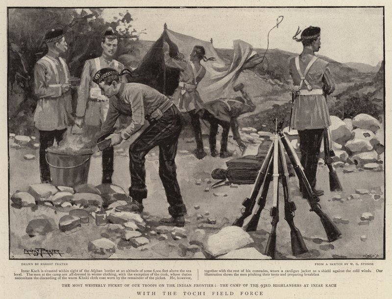 With the Tochi Field Force by Ernest Prater