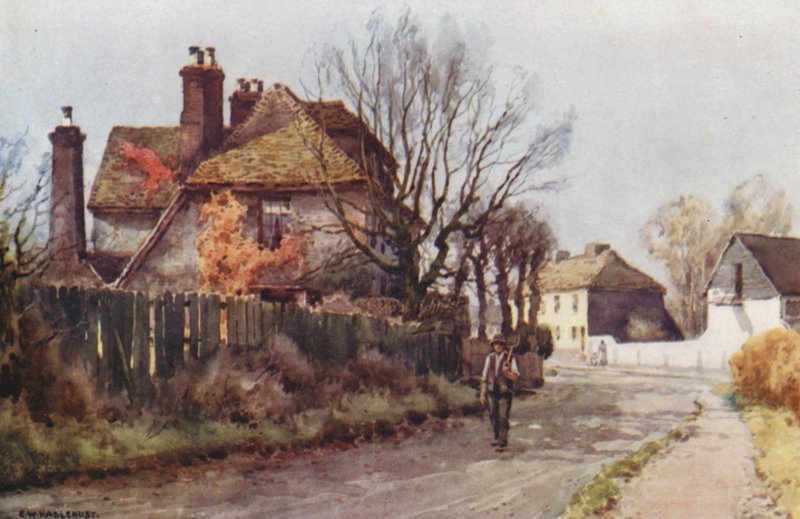 Chalk, House where Dickens Spent his Honeymoon by Ernest William Haslehust