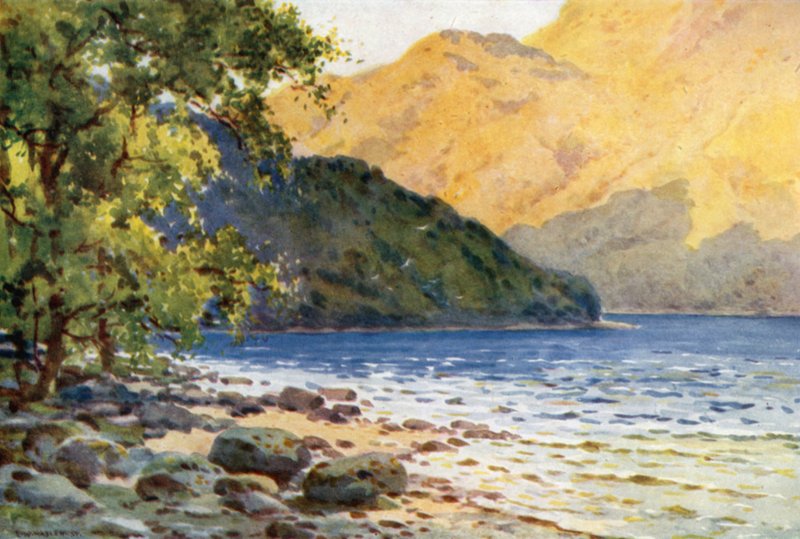 Inverbeg: On Loch Lomond, Opposite Rowardennan by Ernest William Haslehust