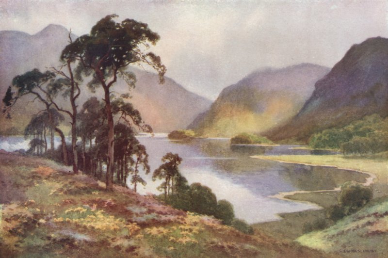 Thirlmere and Helvellyn by Ernest William Haslehust