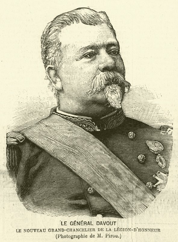 General Davout, French Soldier and New Grand Chancellor of the Legion of Honor by Eugene Pirou