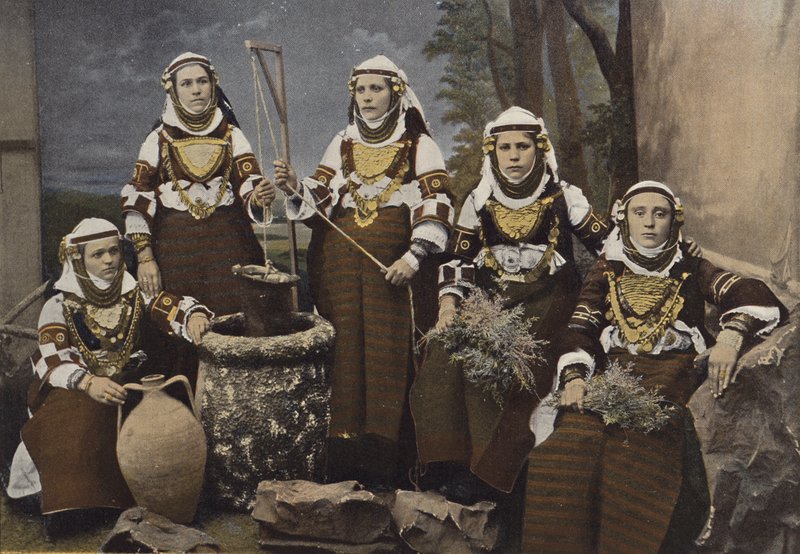 Group of Bulgarian Women by European Photographer