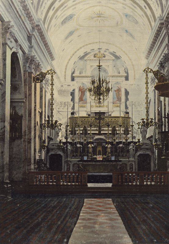 Jerusalem, Interior of the Holy Sepulchre by European Photographer