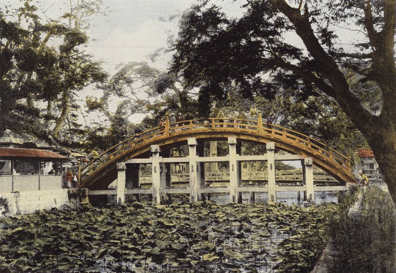 Sumiyoshi Bridge in Osaka by European Photographer