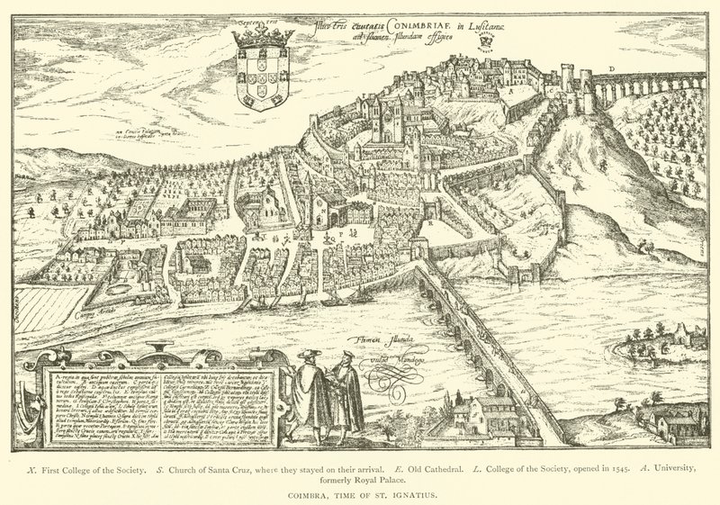 Coimbra, time of St Ignatius by European School