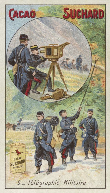Military telegraphy by European School