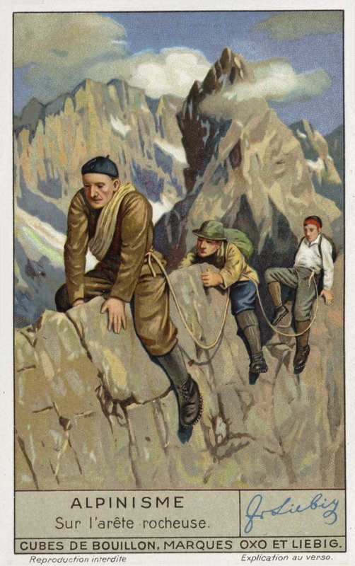 On a rocky arete by European School
