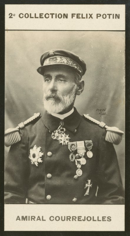 Admiral Charles-Louis-Theobald Courrejolles by European Photographer