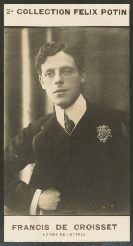 Francis De Croisset, Man of Letters by European Photographer