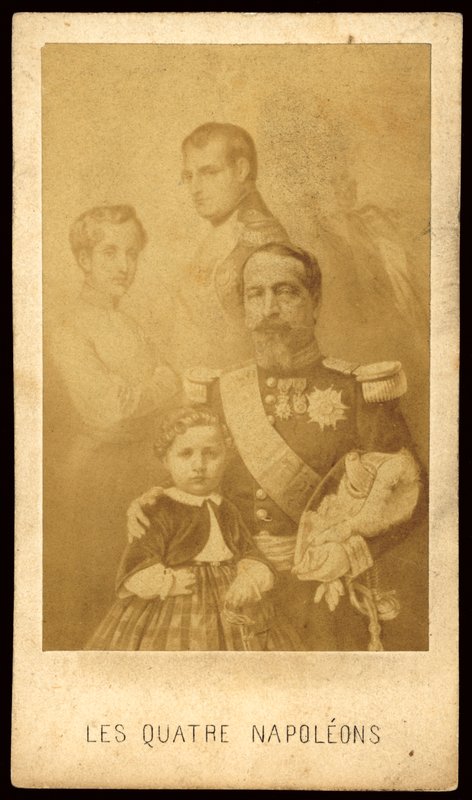 Les Quatre Napoleons by European Photographer