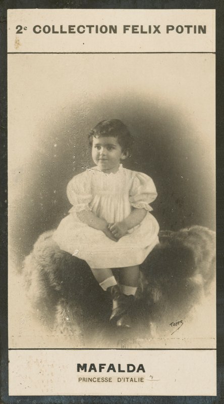 Mafalda, Princess of Italy by European Photographer