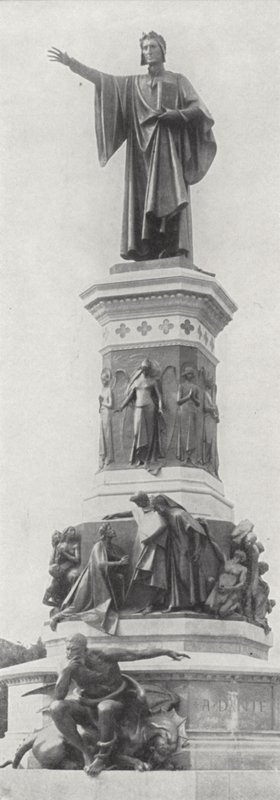 Monument to Dante Alighieri, Trient by European Photographer