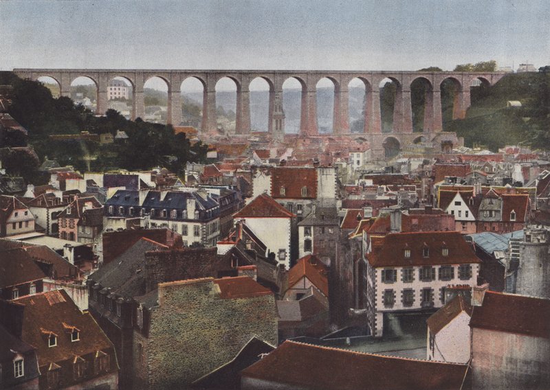 Morlaix, General View by European Photographer