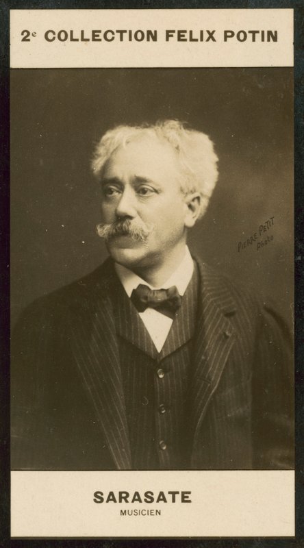 Pablo Martin Meliton de Sarasate, Musician by European Photographer