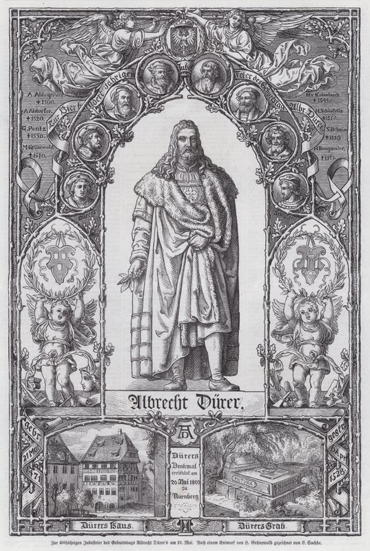 400th anniversary of the birth of German artist Albrecht Durer by European School