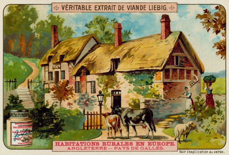 A Welsh Farmhouse by European School
