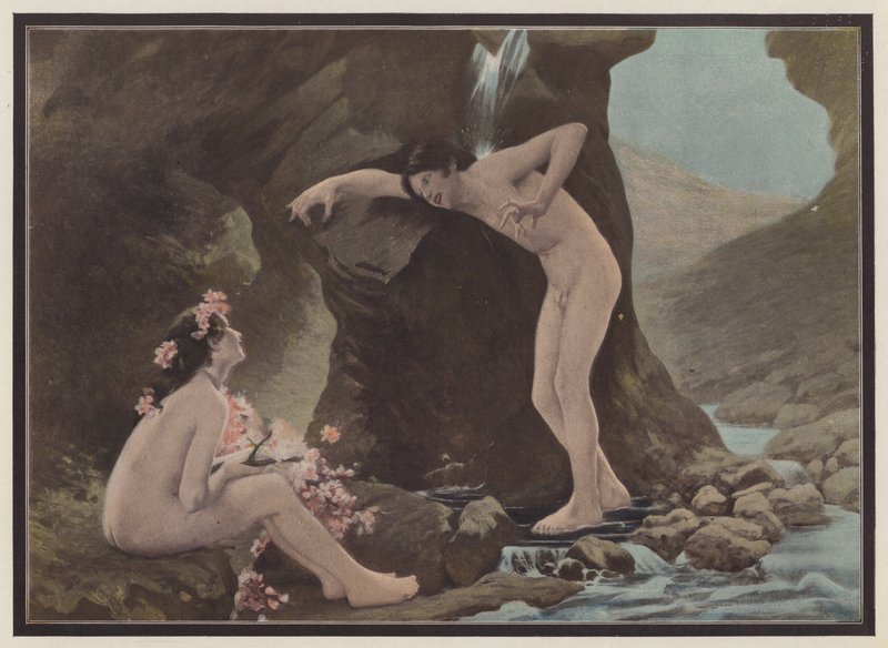 A Scene from Daphnis and Chloe by European School