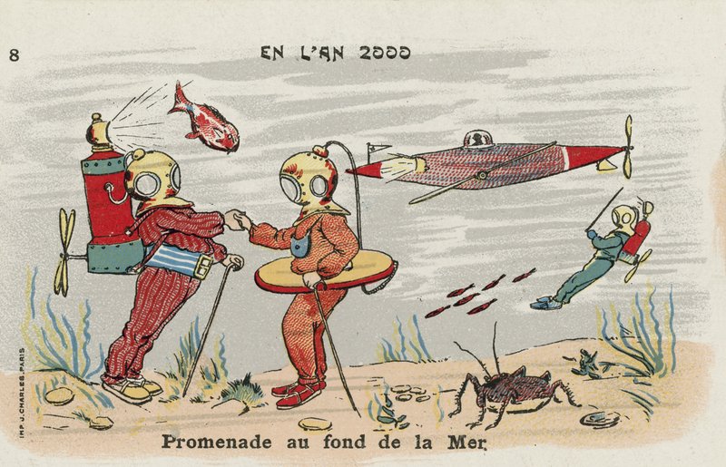 A stroll on the seabed in the year 2000 by European School