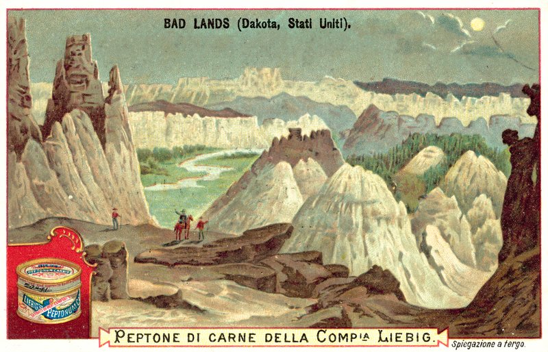 Badlands, South Dakota, USA by European School