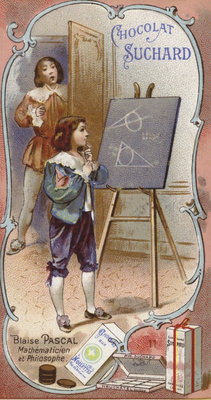 Blaise Pascal, French physicist and mathematician, as a child by European School