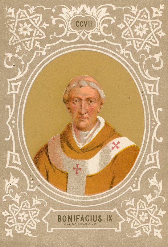 Bonifacius IX by European School