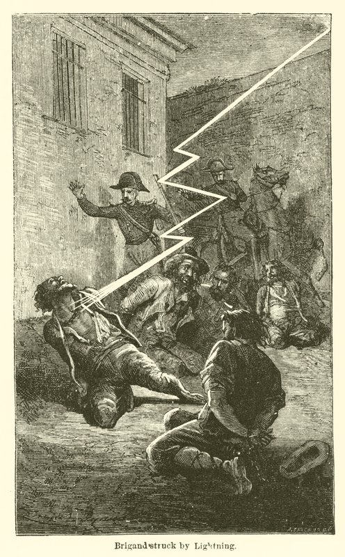 Brigand struck by Lightning by European School