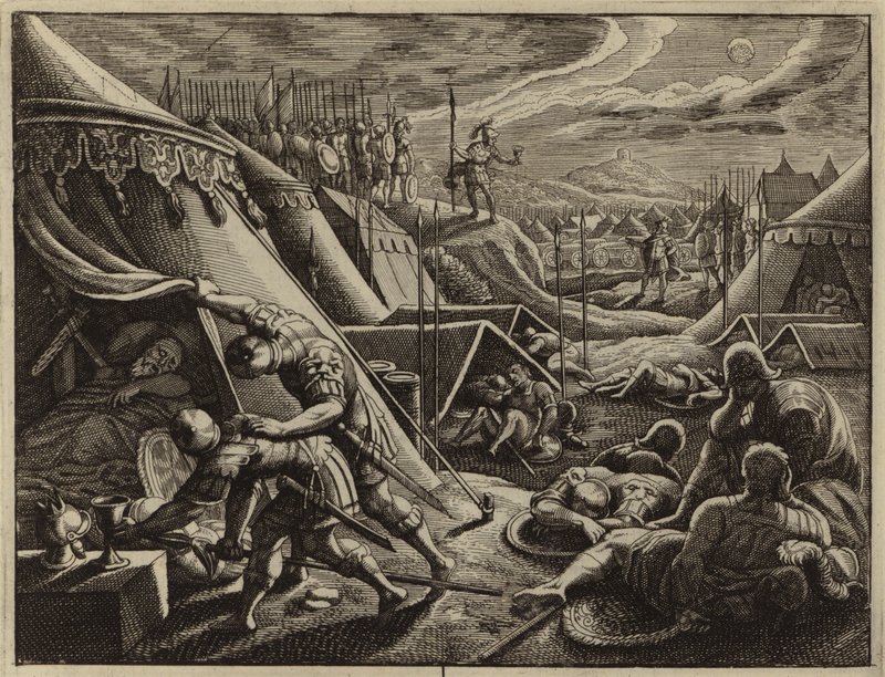 David Taking Saul