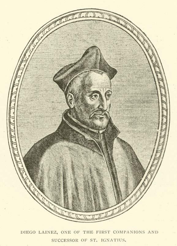Diego Lainez, One of the First Companions and Successor of St Ignatius by European School