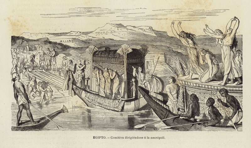 Egypt - Addressing the Delegation at the Necropolis by European School
