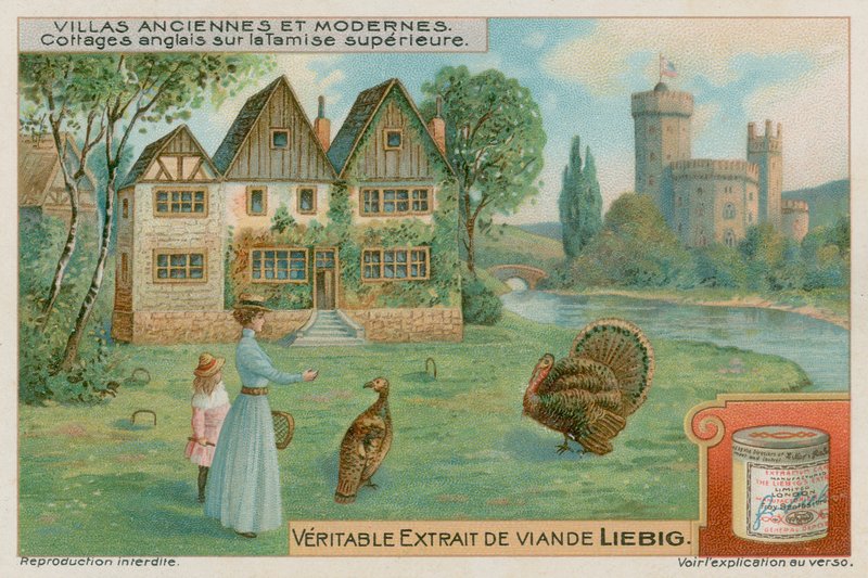 English cottages on the Upper Thames by European School