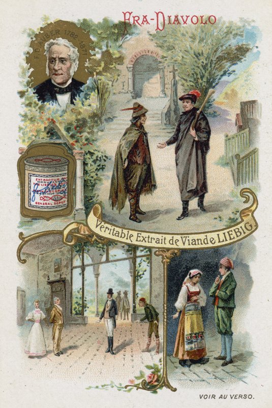 Fra Diavolo, by Daniel Auber by European School