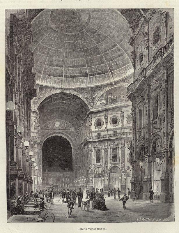 Galleria Vittorio Emanuele II by European School