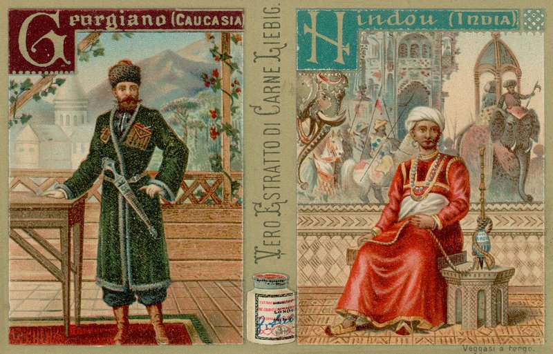 Georgian and Hindu by European School
