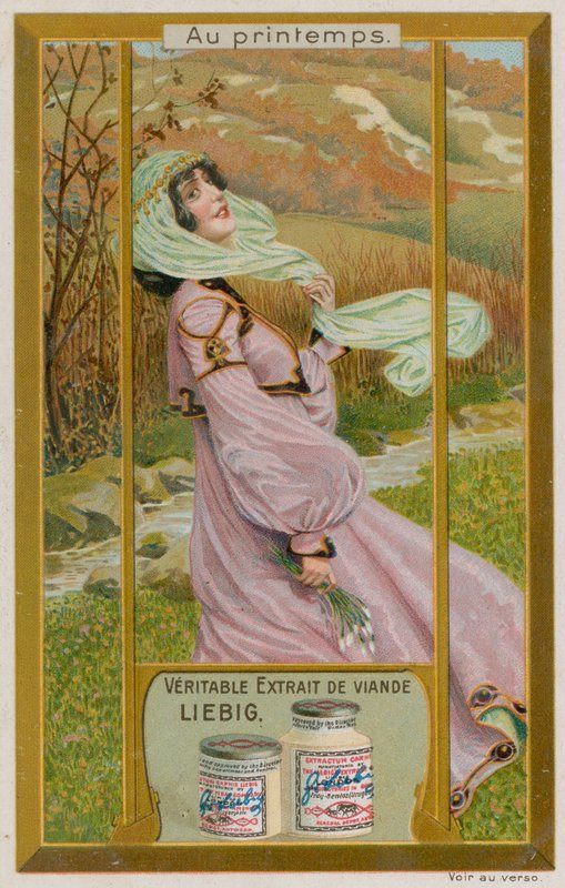 Girl with Green Scarf by European School