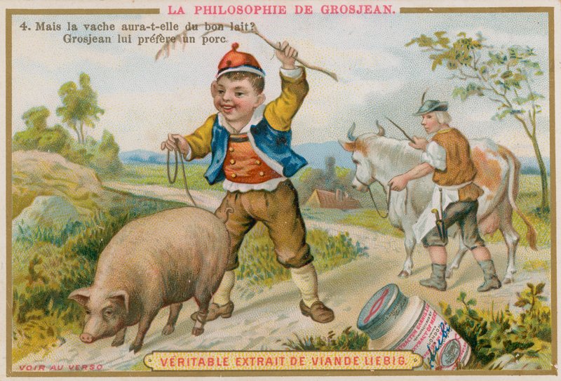 Grosjean Swaps his Cow for a Pig by European School