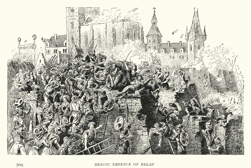 Heroic Defence of Erlau by European School