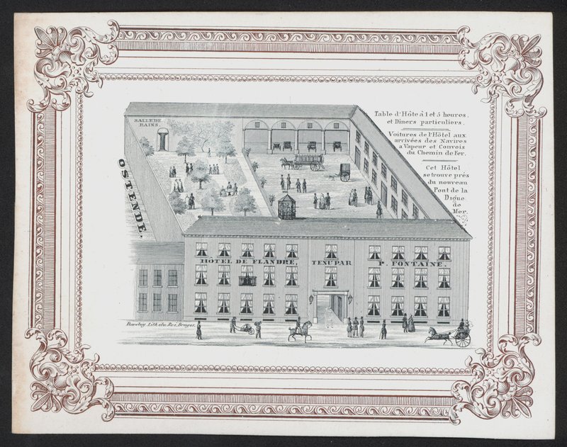 Hotel Trade Card by European School