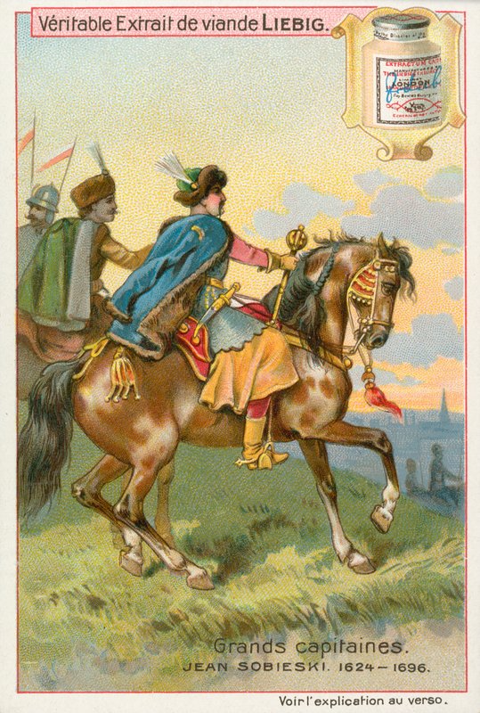 Jean Sobieski, Liebig Card, Early 20th Century by European School