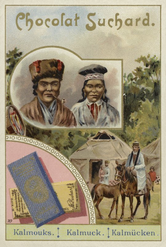 Kalmyks by European School