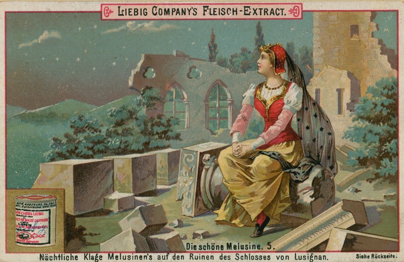 Melusine Among the Ruins by European School