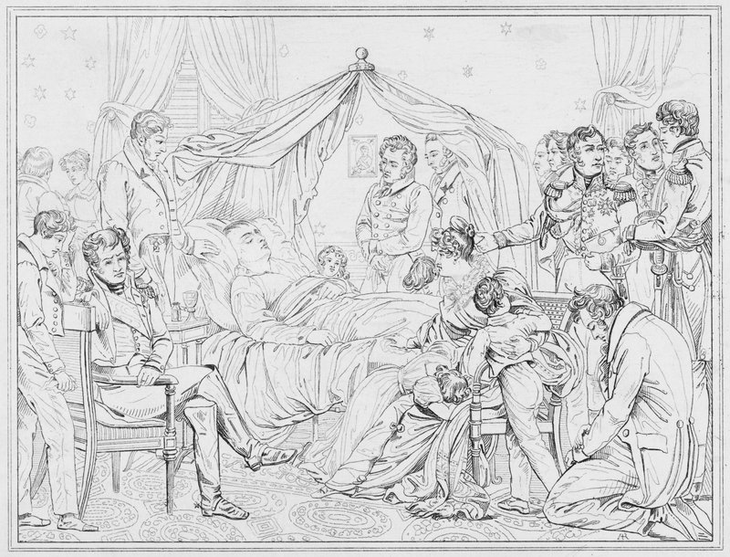 Napoleon: Mort, Death by European School