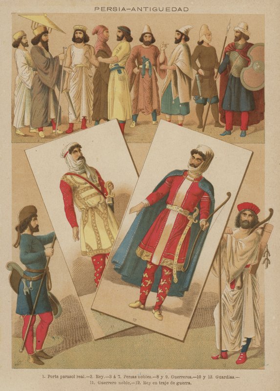 Persia, Antiquity by European School