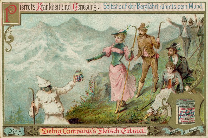 Pierrot in the Mountains by European School