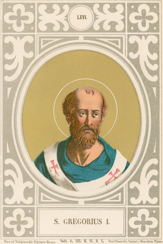 Saint Gregory I by European School