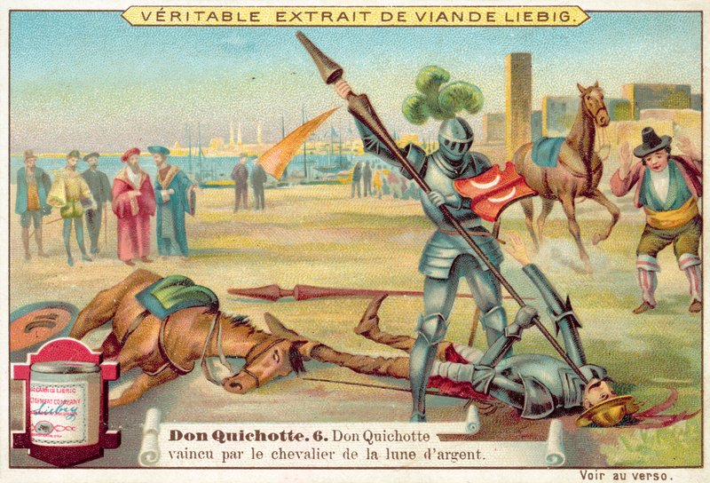 Scene from Don Quixote by European School