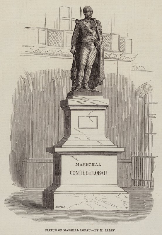 Statue of Marshal Lobau by European School