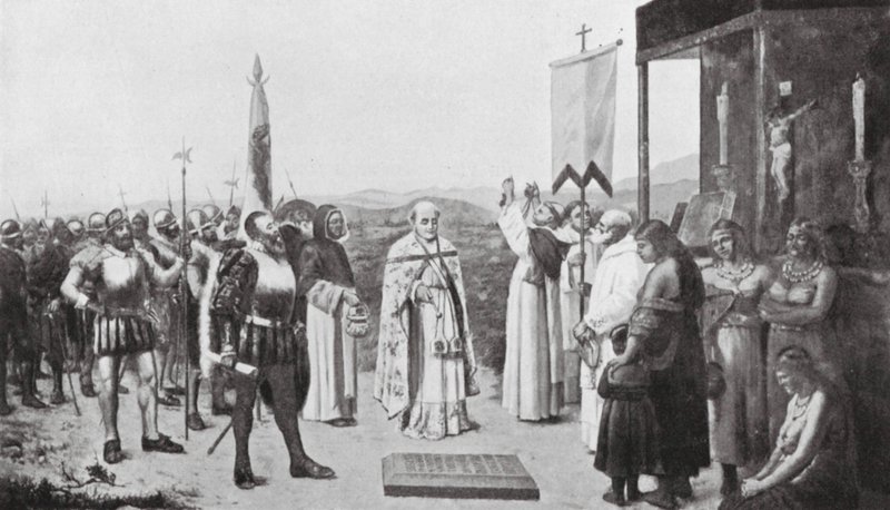 The Foundation of Lima by European School